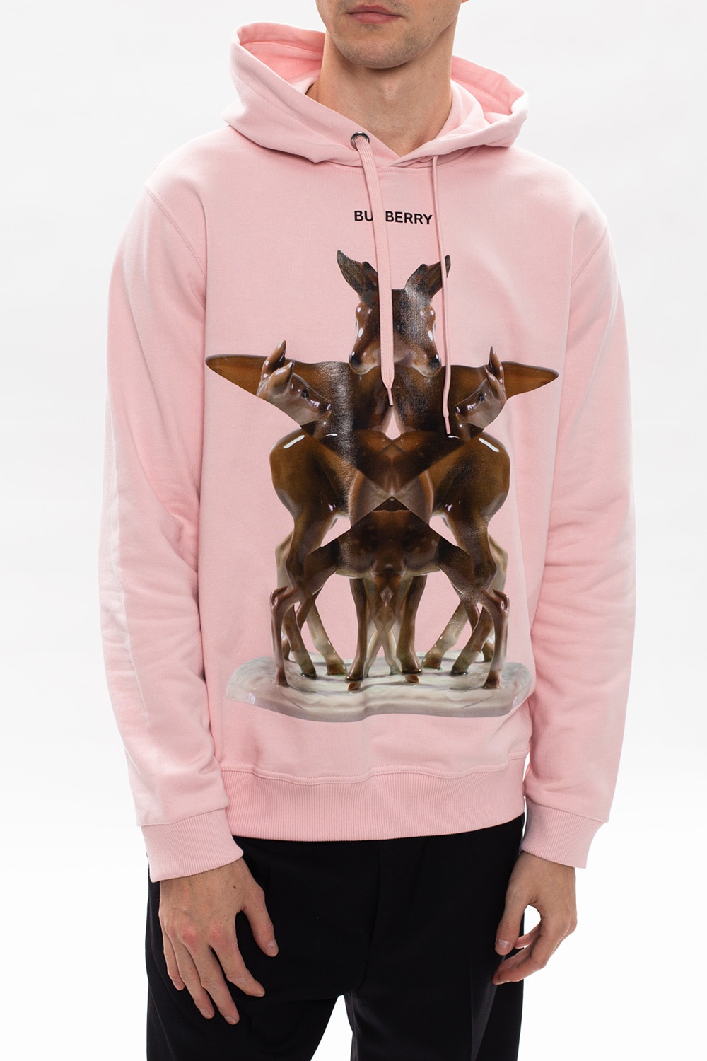 Burberry 2024 pink hoodie